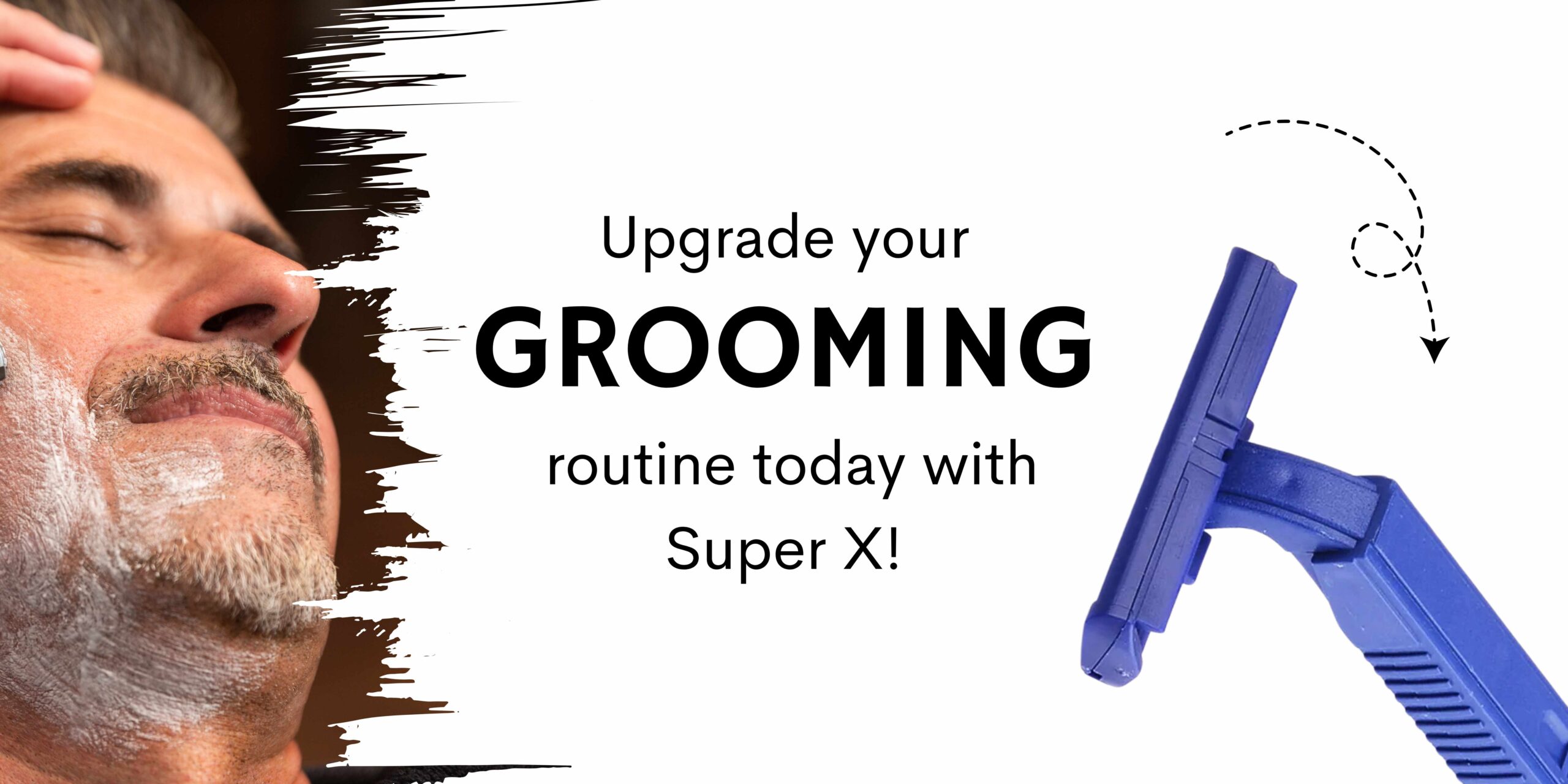 Mens Razor Banner
